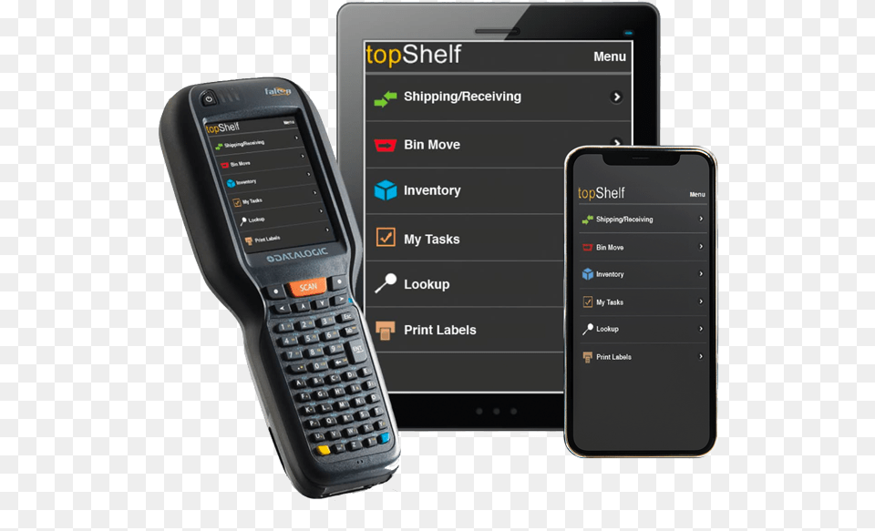 Inventory U0026 Warehouse Management Software Topshelf Mobile Phone, Computer, Electronics, Hand-held Computer, Mobile Phone Png Image