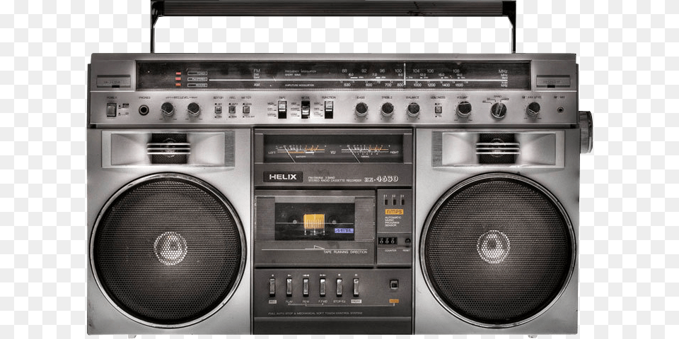 Inventos De Los 80s Download Old School Boombox, Electronics, Appliance, Device, Electrical Device Png Image
