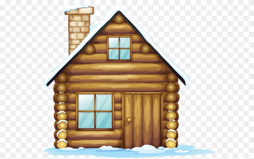 Inverno Christmas House Clipart Cabin, Architecture, Building, Housing, Log Cabin Free Png