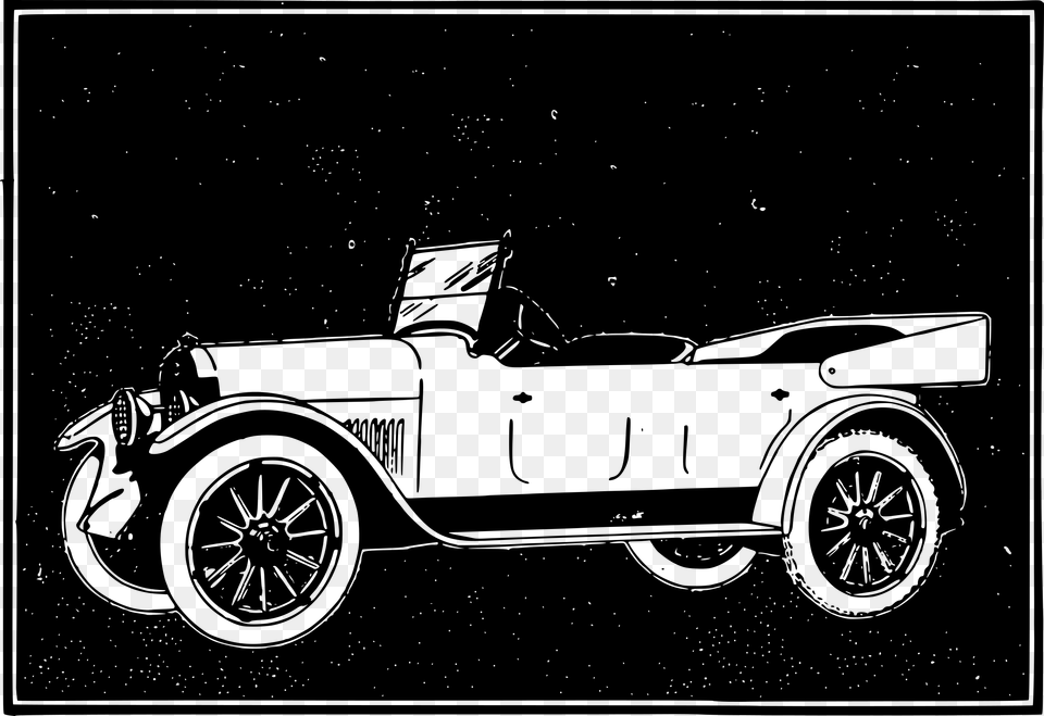 Inverted Old Car Clip Arts Classic Car, Gray Free Png Download