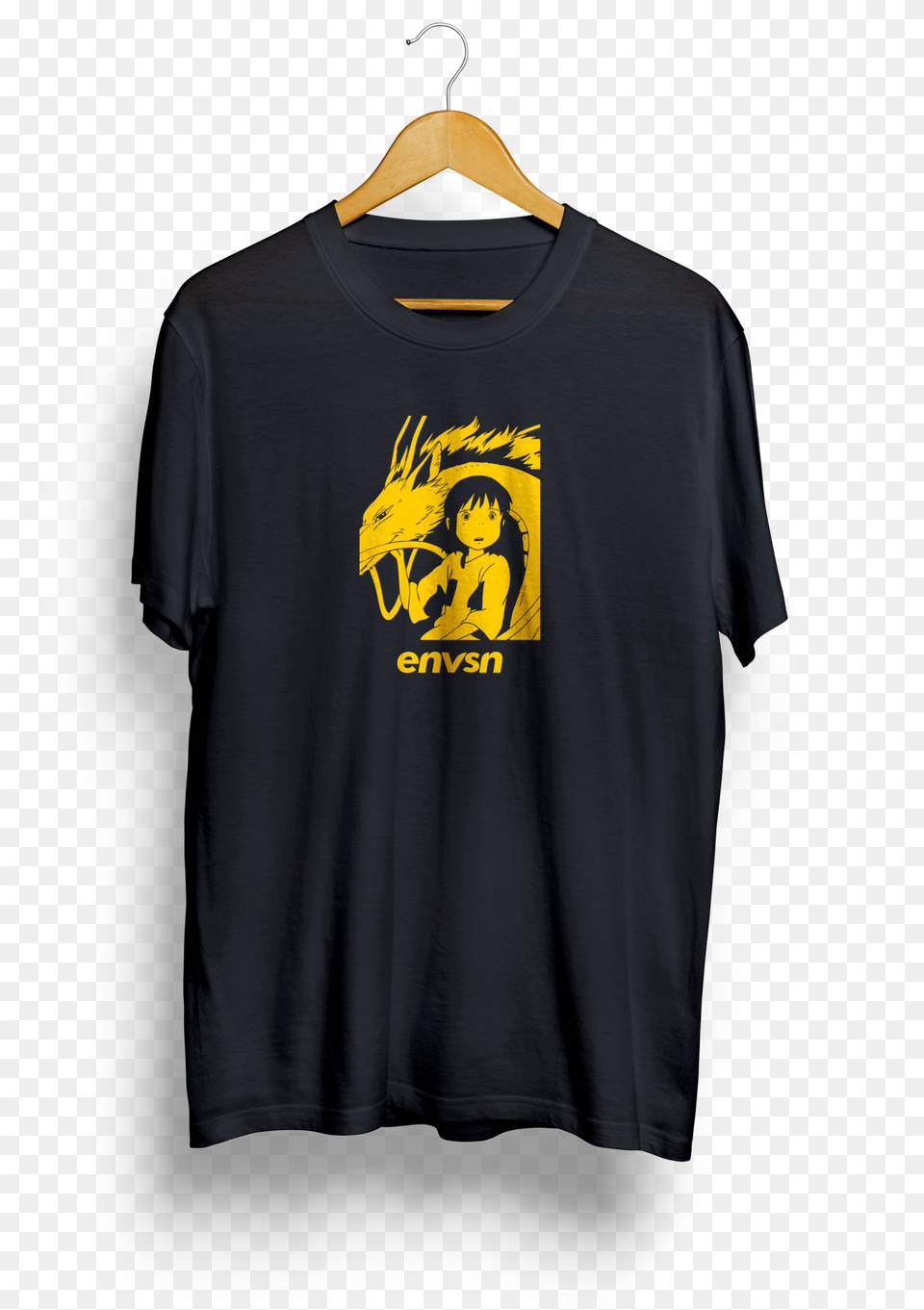 Inverted Spirited Away Yellow Strength In Number Shirt, Clothing, T-shirt, Baby, Person Png Image