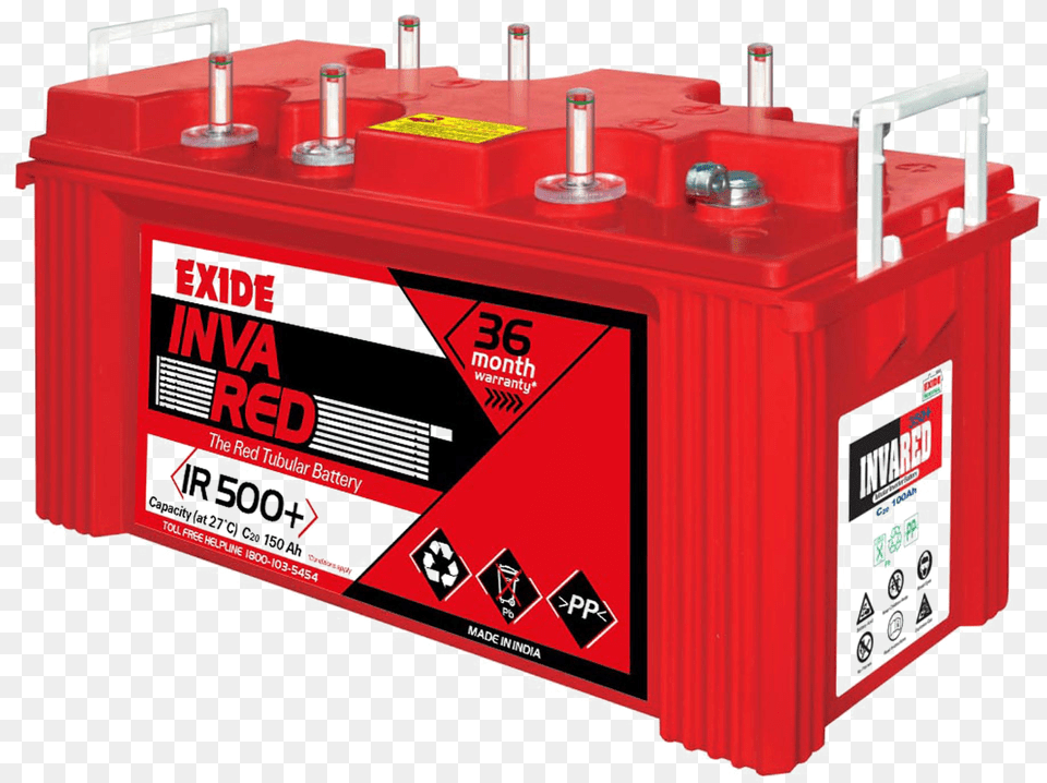 Inverter Battery Picture Exide Ir 500 Plus, Machine, Mailbox Png Image