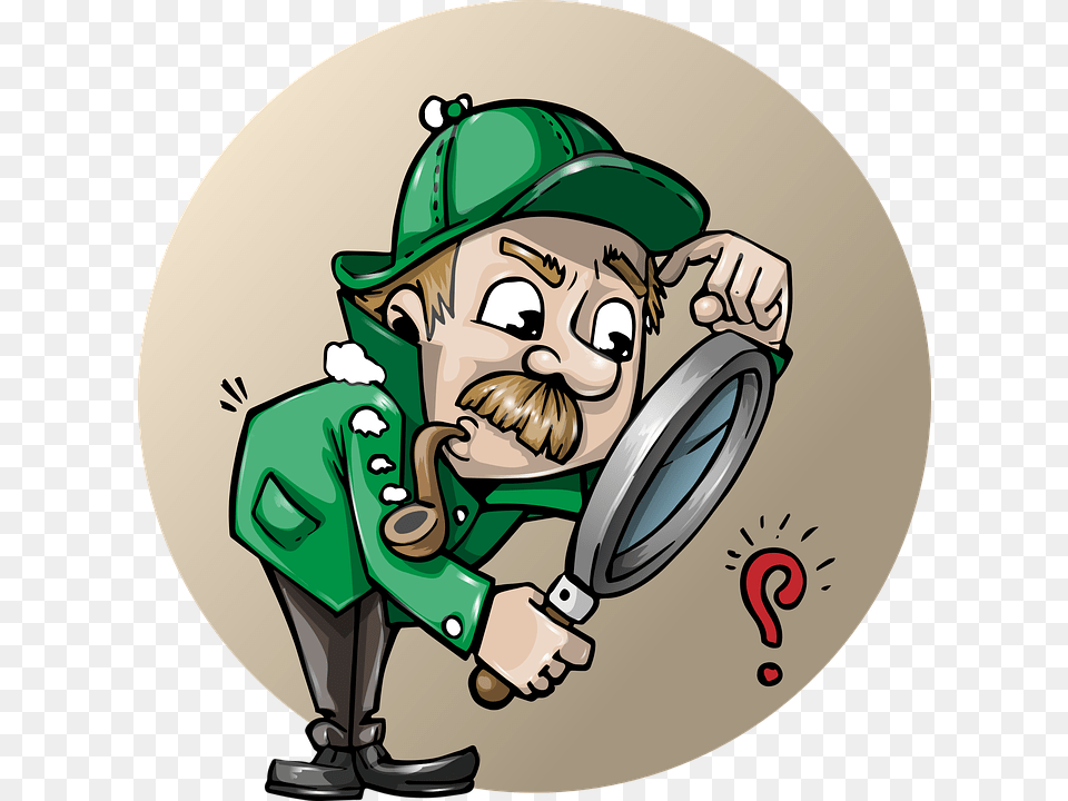 Investigate Clipart Investigate Animation, Photography, Baby, Person, Book Free Png Download