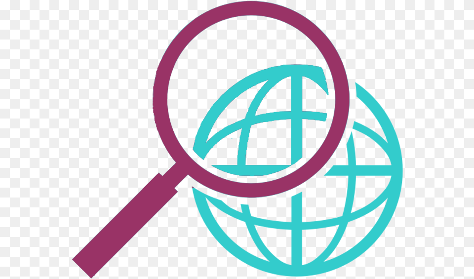 Investigative Web Research Telemetry Icon, Magnifying Free Png Download