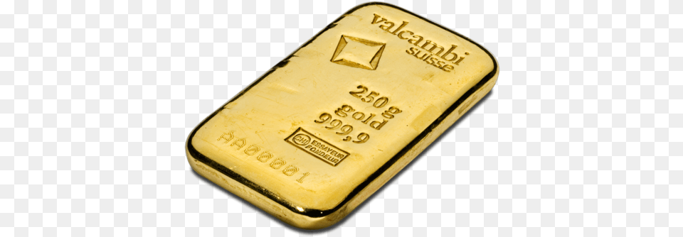 Investment Gold Bar 250 G Gold Bar Clipart Full Size Lingot Or 250 Grammes Free Png