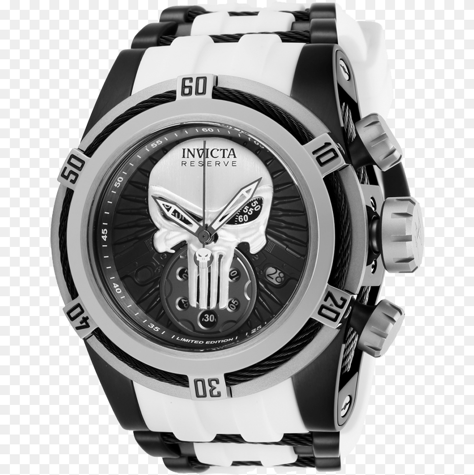 Invicta Punisher Watch Limited Edition, Arm, Body Part, Person, Wristwatch Png Image