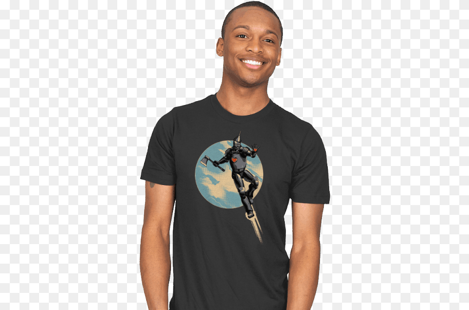 Invincible Tin Man Stranger Things Star Wars T Shirt, T-shirt, Clothing, Person, Male Free Transparent Png
