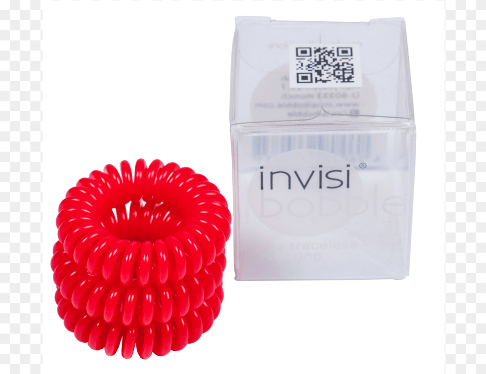 Invisi Bobble Raspberry Red Hair Ring Box, Qr Code Free Png Download