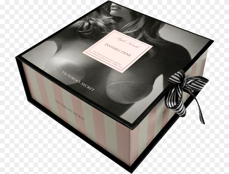 Invisible Demi 2 Packaging Victoria Secret Box, Book, Publication, Adult, Person Free Png Download