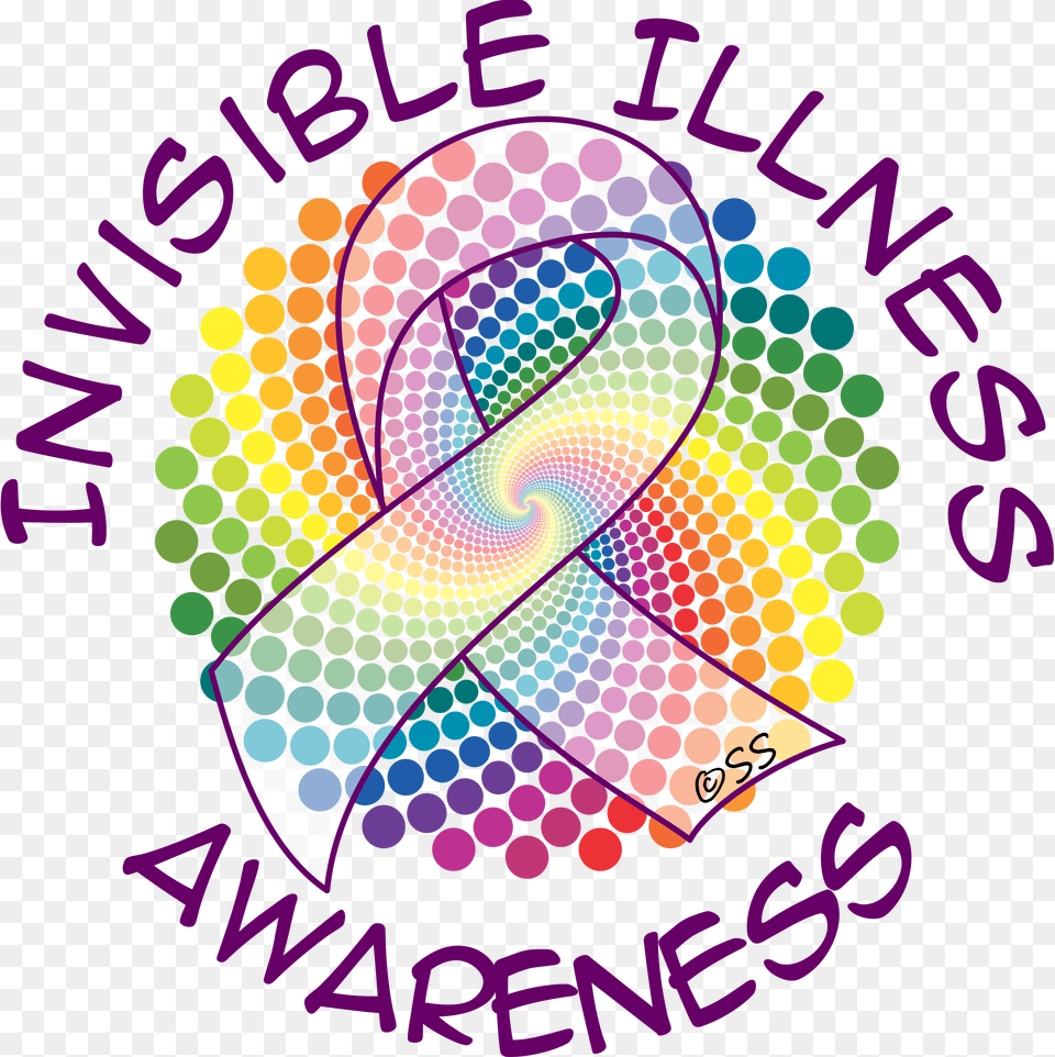 Invisible Illness Awareness Week 2018, Art, Graphics, Spiral, Text Free Transparent Png