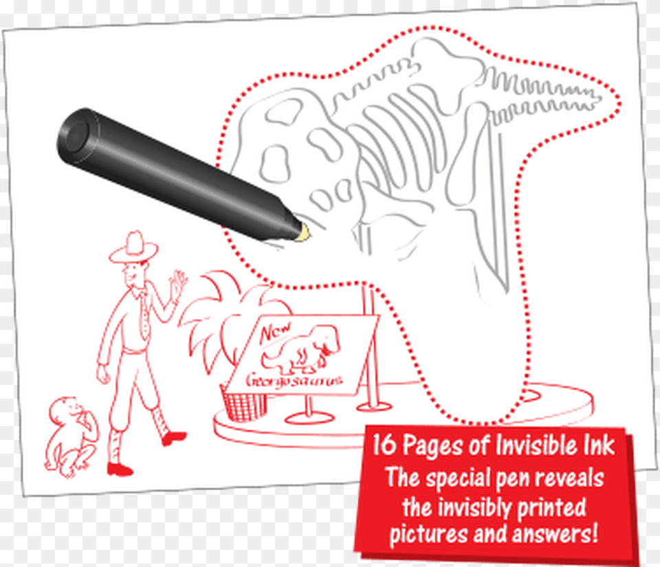 Invisible Ink Amp Magic Pen Painting, People, Person, Book, Comics Free Png