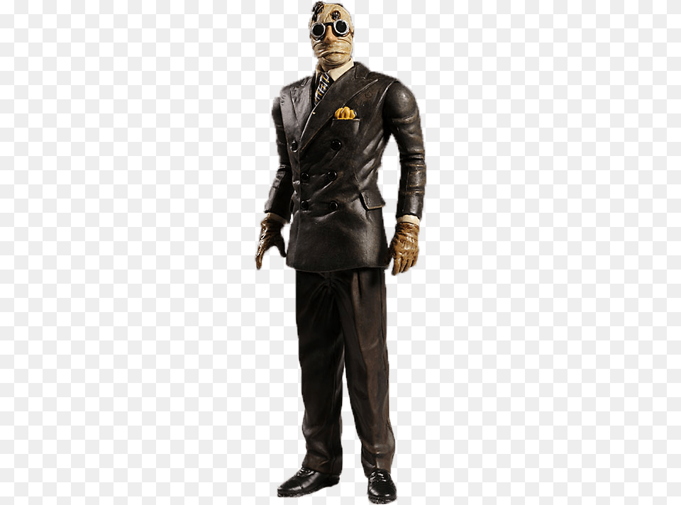 Invisible Man Mass Effect, Clothing, Coat, Figurine, Jacket Free Transparent Png