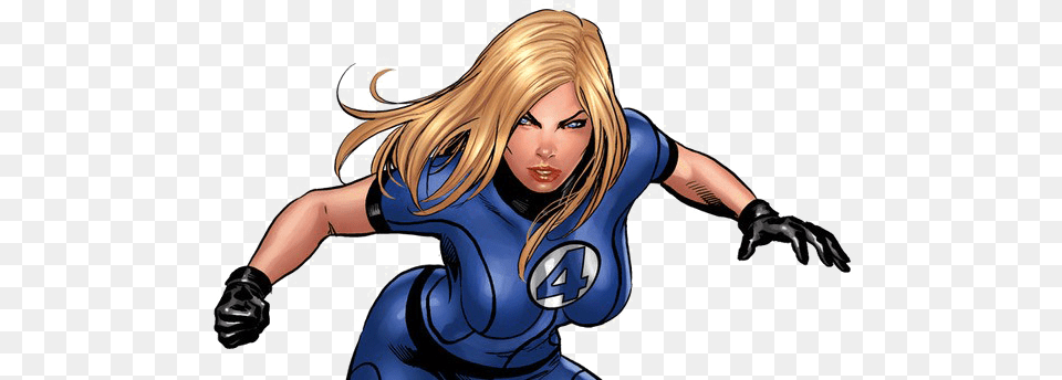 Invisible Woman Background Invisible Woman, Book, Publication, Comics, Adult Free Png