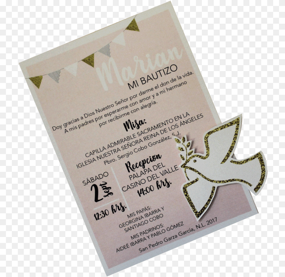 Invitacin Bautizo Wedding Invitation, Advertisement, Poster, Business Card, Paper Png