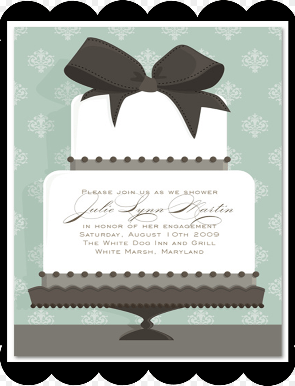 Invitation, Cake, Dessert, Food, Birthday Cake Free Png Download