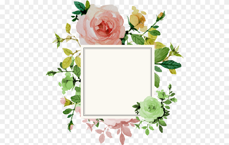 Invitation Border Flower Wedding Flower Frame Clipart Border, Art, Floral Design, Graphics, Pattern Free Transparent Png