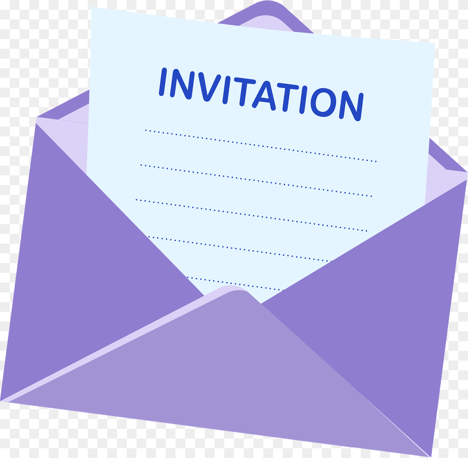 Invitation Clipart, Envelope, Mail, Business Card, Paper Free Png