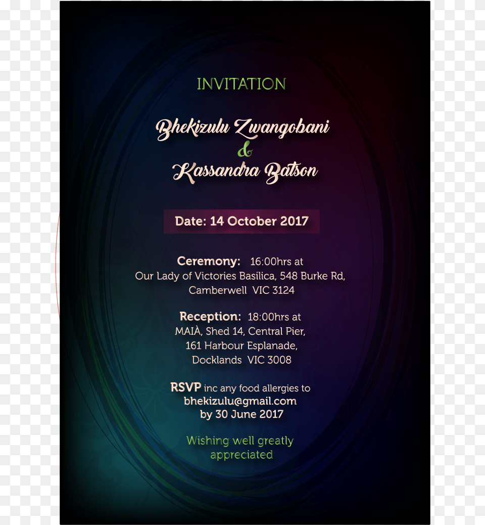 Invitation Design By Jadavprakash9 For This Project Circle, Advertisement, Poster, Text, Menu Free Png Download