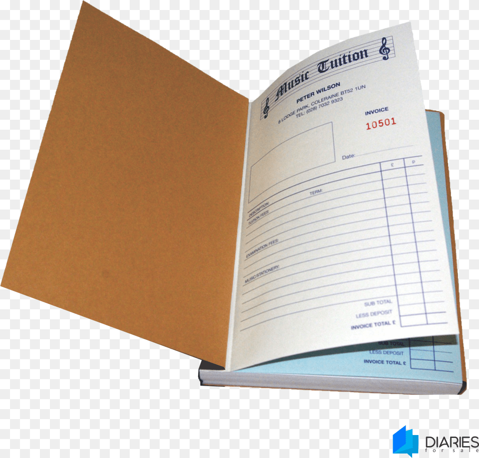 Invoice Book Printing Johannesburg Personal Invoice Books, Glass, Jar, Cone, Cup Png Image