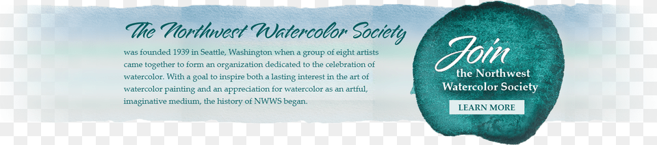 Involved With The Northwest Watercolor Society Label, Paper, Text Png