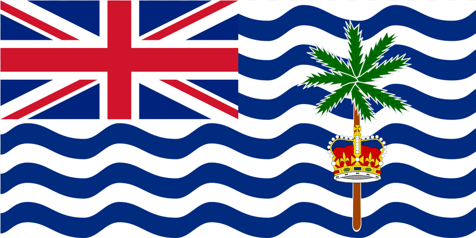Io British Indian Ocean Territory Flag Icon British Indian Ocean Territory Flag, Palm Tree, Plant, Tree Png