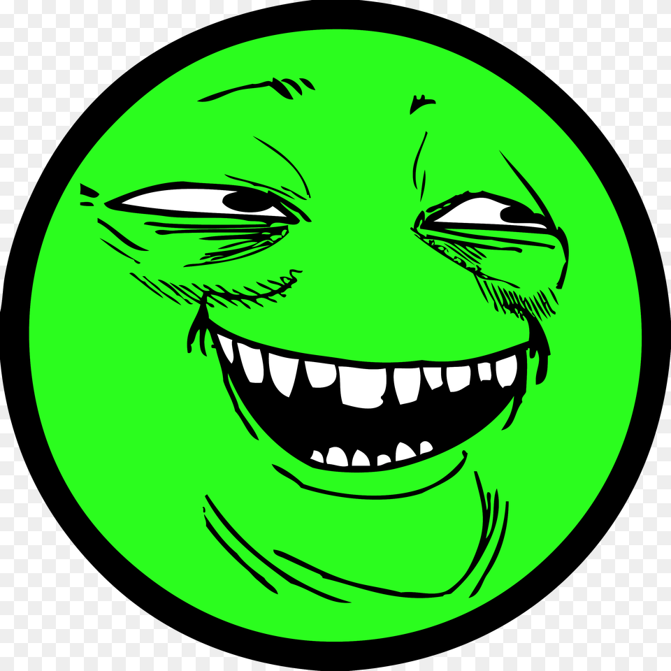 Io Internet Troll Slither Yoba Face, Green, Person, Head, Alien Png Image