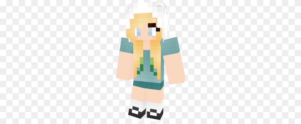 Io Skin Girl Minecraft, Brick Free Png Download