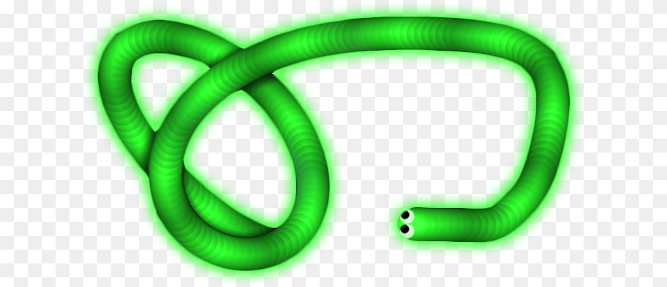 Io Snake Slither Io Snake Transparent, Green, Knot Free Png