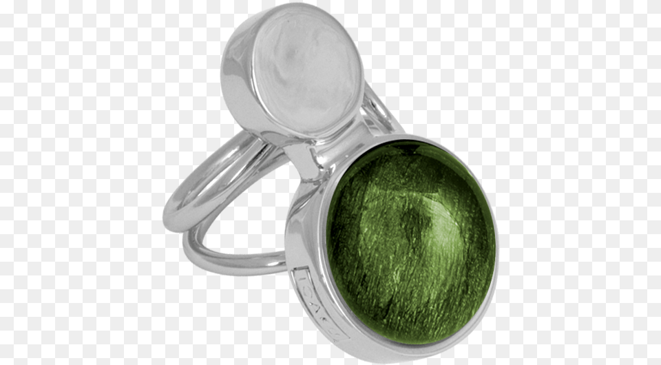 Ioaku Moon Ring Silver Sparkle Green Jewellery, Accessories, Gemstone, Jade, Jewelry Png