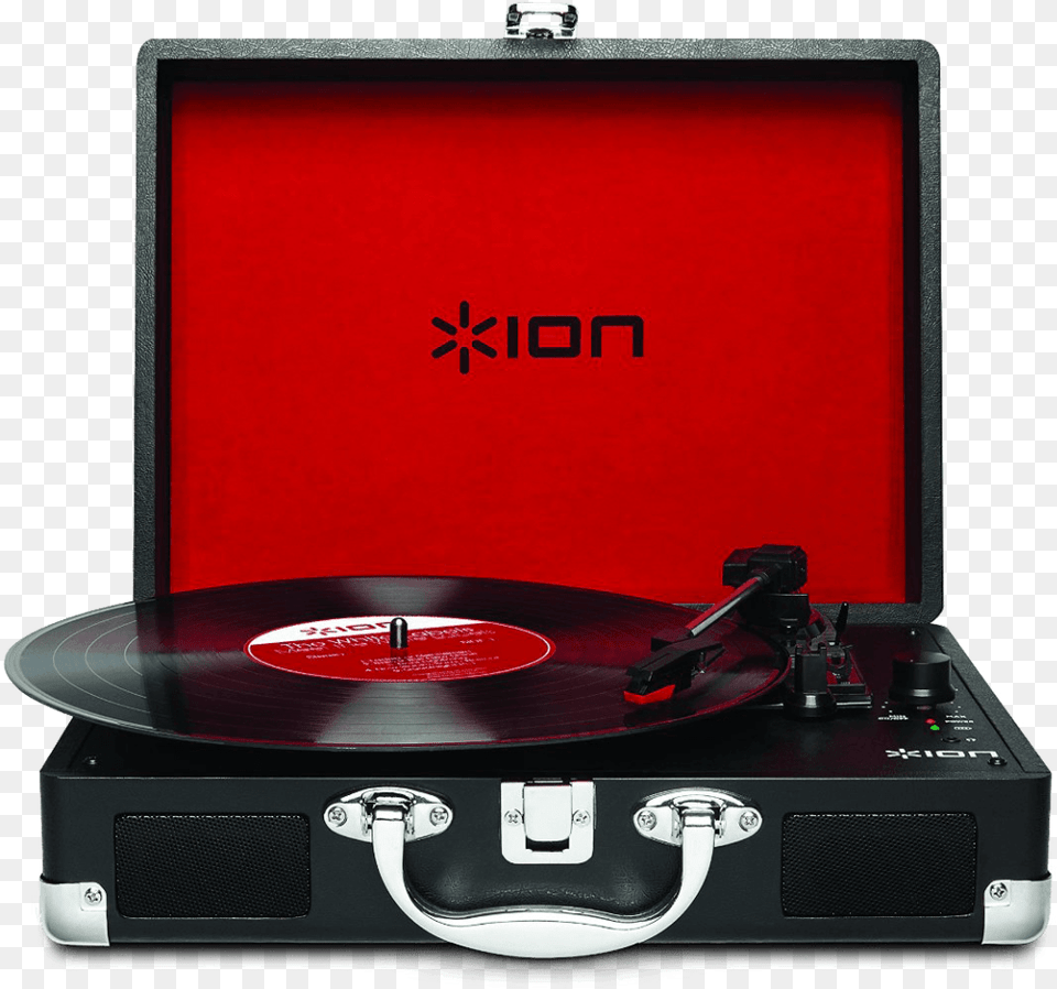 Ion Audio Motion Lp Turntable Ion Vinyl Motion Black, Car, Cd Player, Electronics, Transportation Free Transparent Png