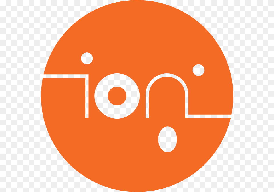 Ion Logo Circle, Disk, Text Png