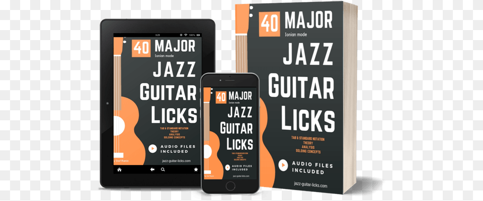Ionian Jazz Guitar Licks Pdf Ebook Chord, Electronics, Mobile Phone, Phone, Publication Png Image