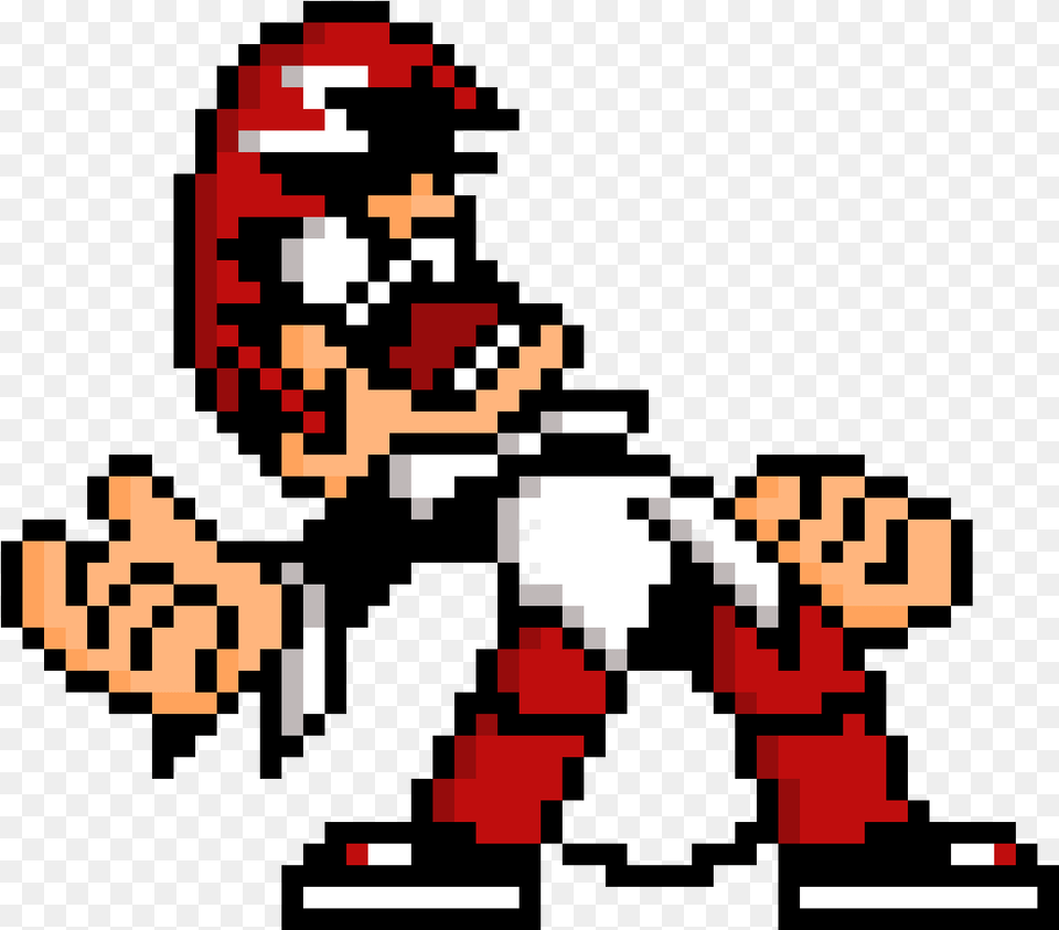 Iori Yagami Pixel Art, Game, Super Mario, Qr Code, Scoreboard Png Image