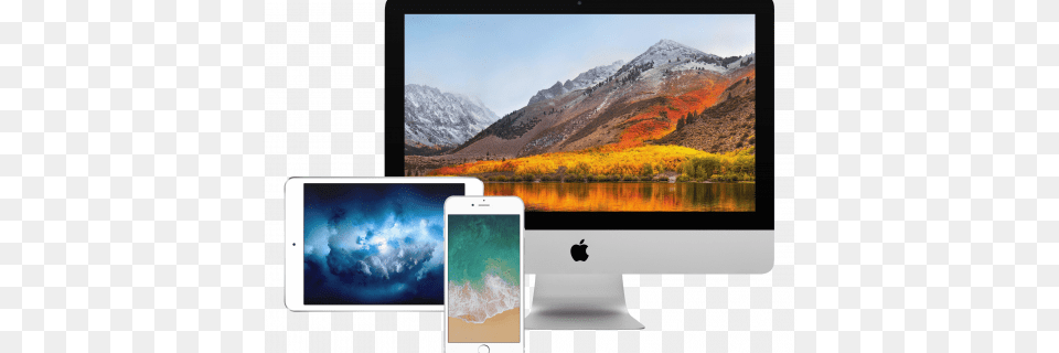 Ios 11 Macos High Sierra Imac Pro Wallpapers From Imac Ipad Iphone 2017, Computer, Electronics, Screen, Hardware Png Image