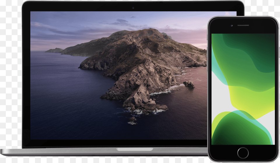 Ios 13 And Macos Catalina Wallpapers Santa Catalina Island Apple, Outdoors, Electronics, Land, Mobile Phone Free Transparent Png