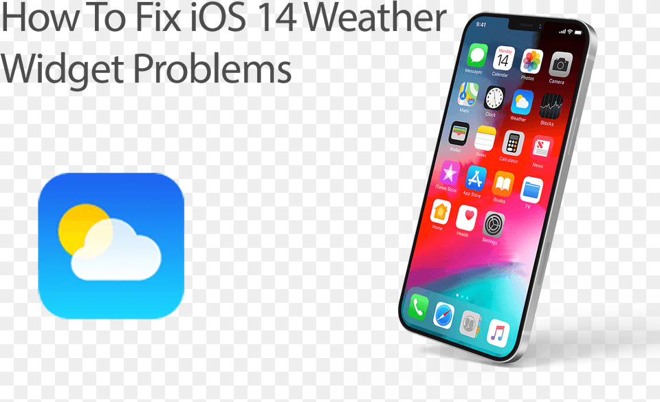 Ios 15 Weather Widgets How To Fix Iphone, Electronics, Mobile Phone, Phone Free Png
