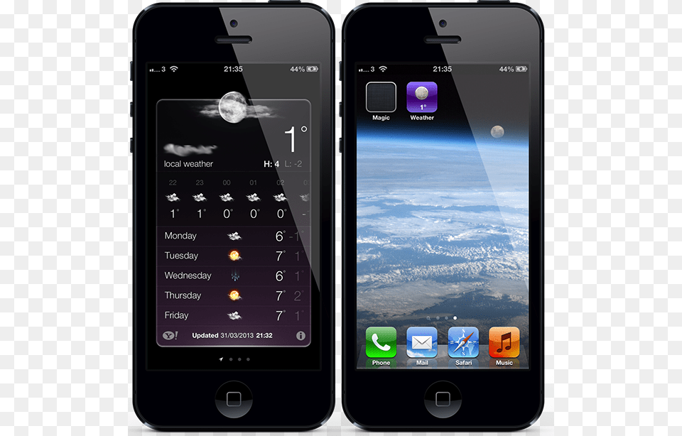 Ios 6 Weather Icon, Electronics, Mobile Phone, Phone, Iphone Free Png Download