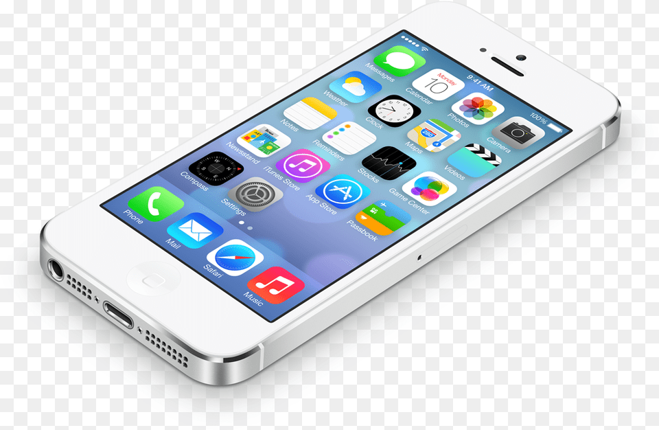 Ios 7u2032s Redesign Iphone Phone White Background, Electronics, Mobile Phone Png