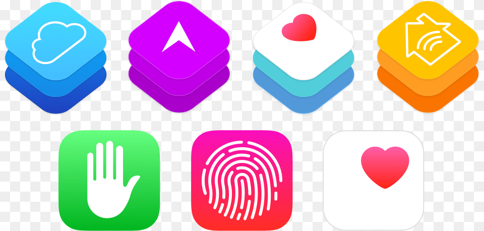 Ios 8 Privacy Updates Luis Abreu Product Design Apple Watch Healthkit Icon, Food, Sweets Free Png Download