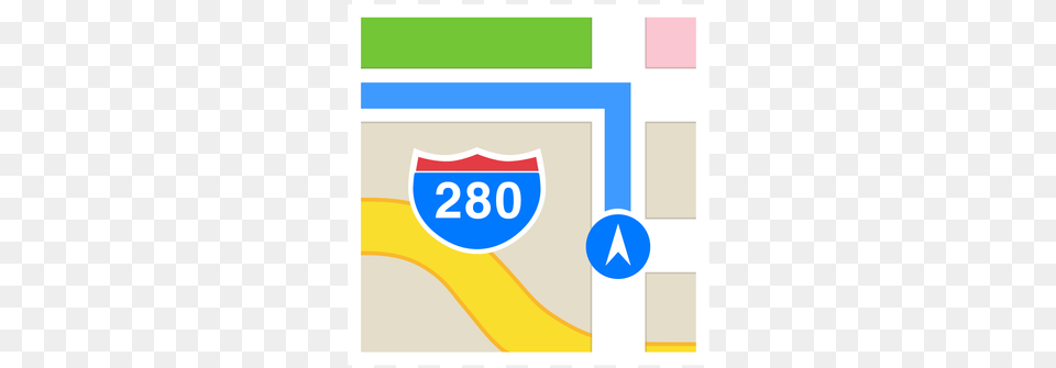 Ios 8 To Gain Party Apps Zdnet Apple Maps Icon Aesthetic, Logo, Sign, Symbol, Text Free Png