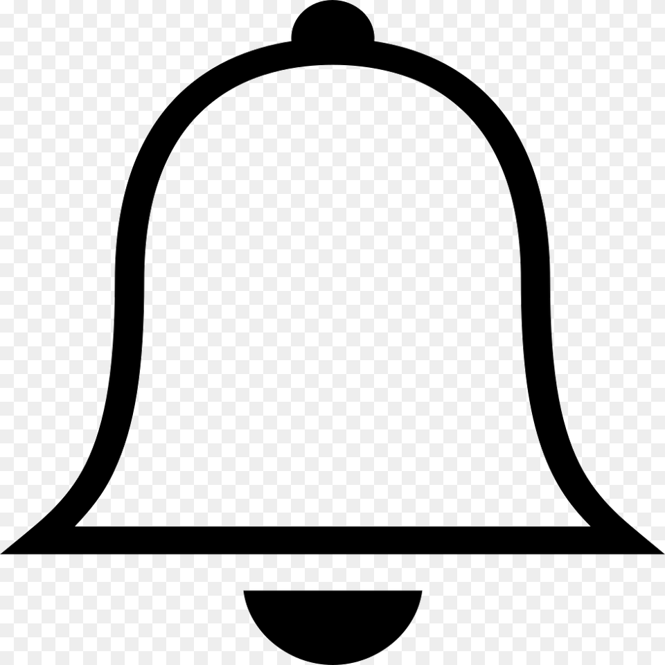 Ios Bell Outline Comments Bell Outline, Bow, Weapon Free Png