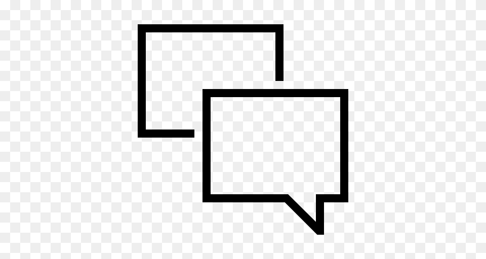 Ios Chatboxes Outline Ios Iphone Icon With And Vector Format, Gray Free Png
