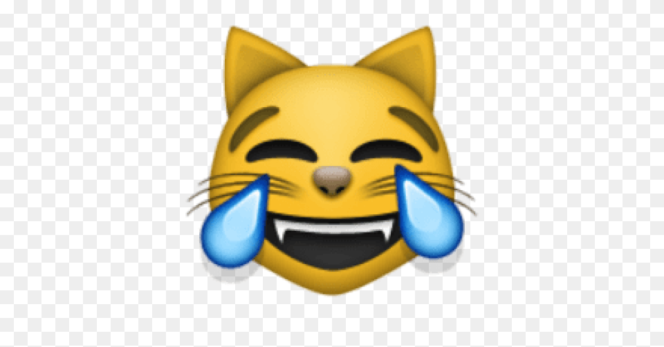 Ios Emoji Cat Face With Tears Of Joy Free Png Download