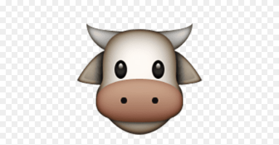 Ios Emoji Cow Face, Snout, Animal, Fish, Sea Life Free Png