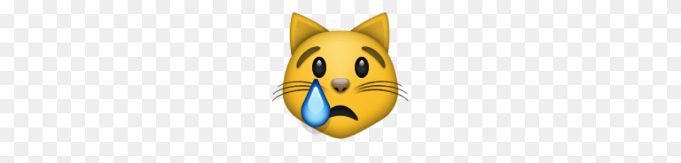 Ios Emoji Crying Cat Face, Ammunition, Grenade, Weapon Png Image