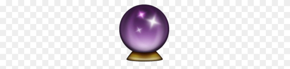 Ios Emoji Crystal Ball, Purple, Sphere, Jewelry, Accessories Free Transparent Png