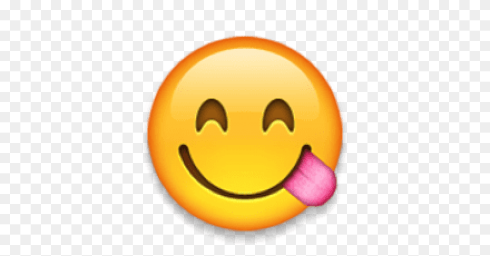 Ios Emoji Face Savouring Delicious Food Free Png