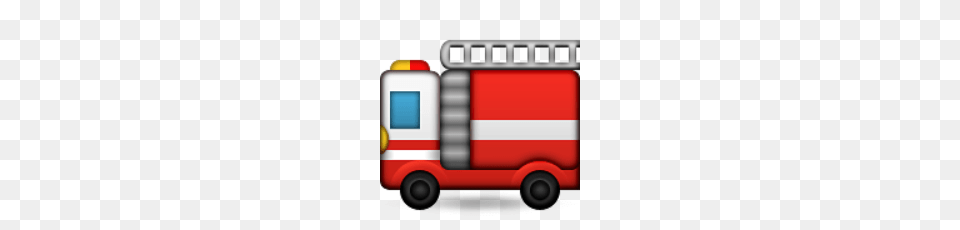 Ios Emoji Fire Engine, Transportation, Van, Vehicle, Moving Van Free Png Download