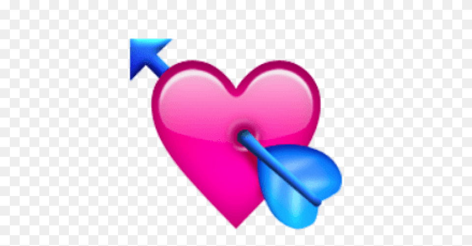 Ios Emoji Heart With Arrow, Food, Sweets, Candy, Balloon Png Image