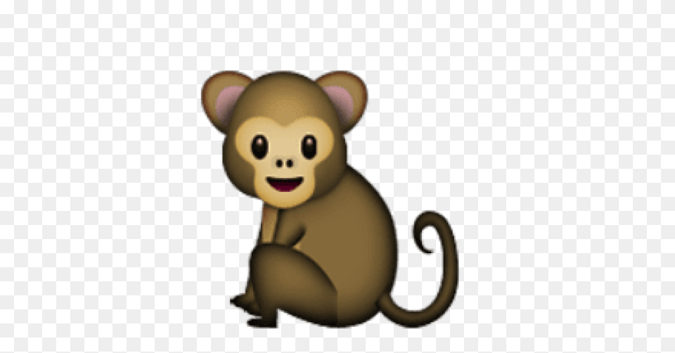 Ios Emoji Monkey, Animal, Mammal, Wildlife, Nature Free Png Download